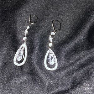 Park Lane crystal dangle earrings